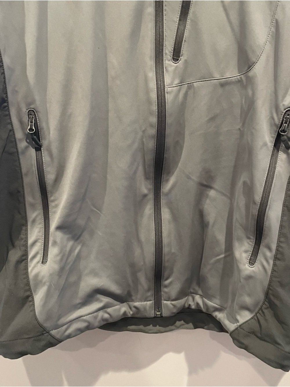 MARMOT Gore Windstopper Softshell Jacket Grey Large - Picture 4 of 9